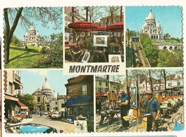 Montmartre Paris France Postcard - $6.01