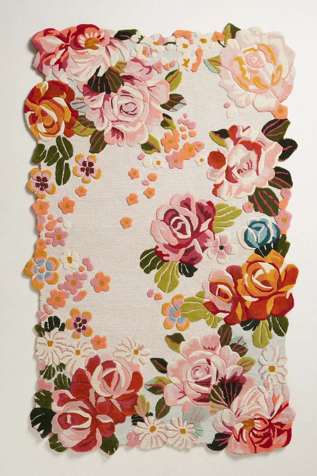 Premium Quality 8&#39; x 10&#39; Araceli Floral Hand Tufted Anthropologie Authen... - $799.00