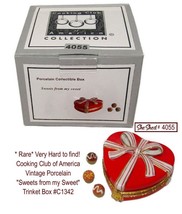 Cooking Club of America Vintage Porcelain Sweets from my Sweet Trinket Box C1342 - £156.32 GBP