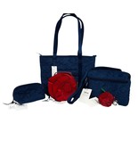 Vera Bradley Disney Bonjour Belle 5-Piece Bag Set Beauty & the Beast Retired - €367,45 EUR