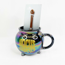 Hocus Pocus Iridescent Cauldron Mug and Spoon Set Disney NEW - £44.81 GBP