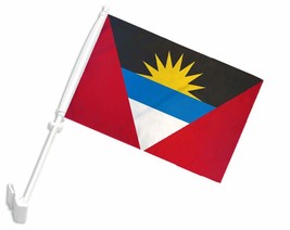 12x18 Antigua &amp; Barbuda Country Car window 12&quot;x18&quot; flag set of 12 - £46.03 GBP