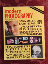 Rare Modern Photography Magazine January 1961 Photographers Techniques Low Light - £12.74 GBP