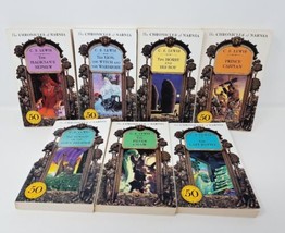 C.S. Lewis The Chronicles of Narnia Complete PB Set HarperTrophy 1994 50th Ann. - £11.21 GBP