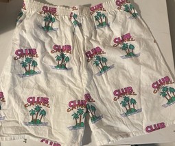 Vintage Club Camel Shorts Boxers Elastic Waist USA Made Size XL - $18.99
