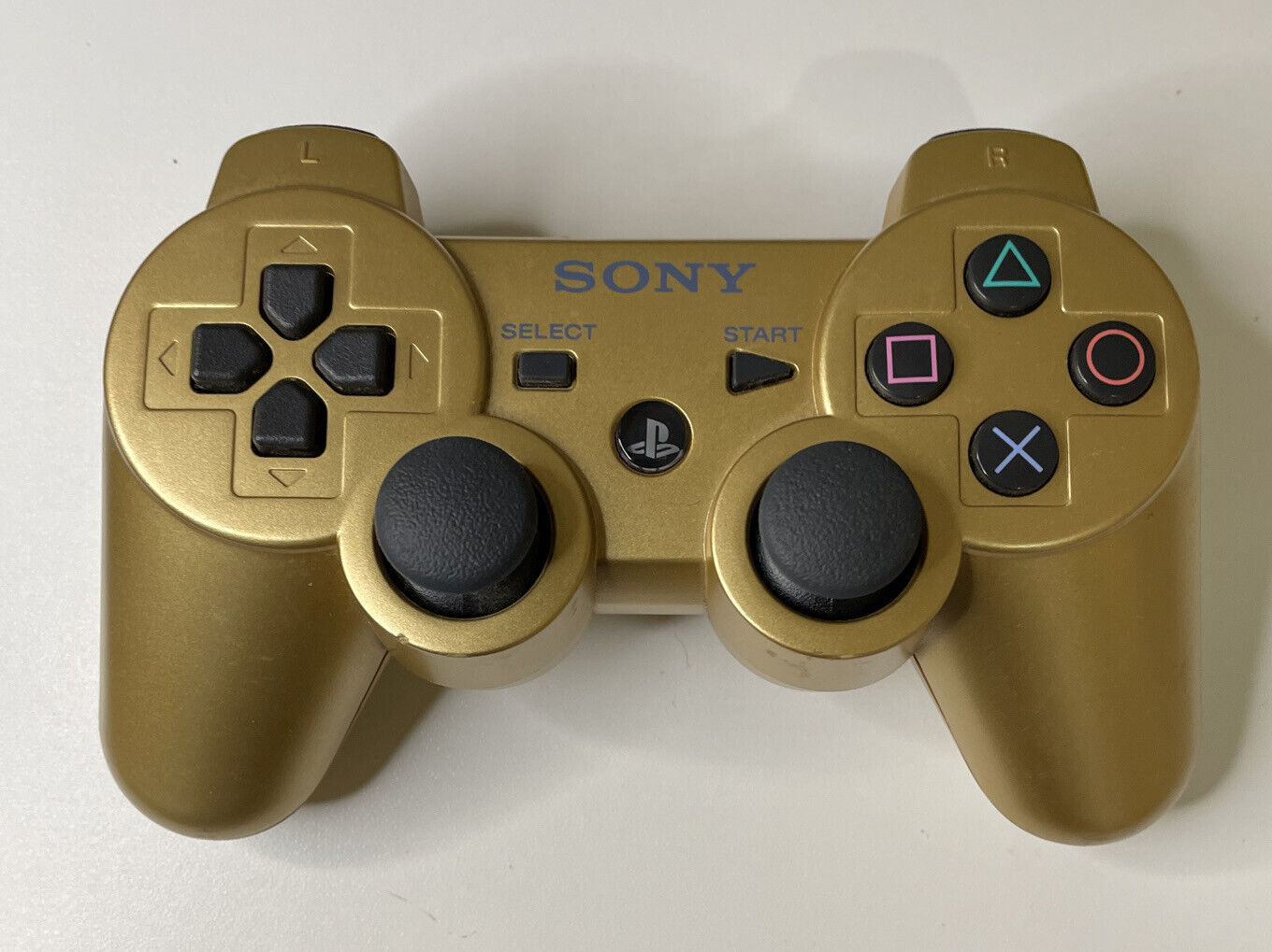 GOLD Sony Playstation 3 PS3 Sixaxis DualShock 3 Gamepad CECHZC2U - $34.95