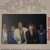 1984 Dean Martin Ursula Andress Roger Moore Color Photo Transparency Slide - £7.44 GBP