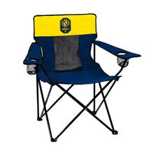 Nashville SC Arm Chair Blue Yellow MLS Tailgating Camping Cup Holders - €53,98 EUR