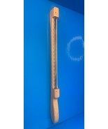 Vintage Handcrafted Wood Handle Fiddle Bow Bread Slice Knife w Serrated ... - $20.37 CAD