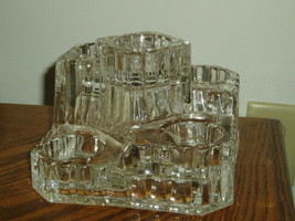 Partylite Faceted Crystal Castle Party Lite - $20.00