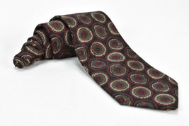 Hickey Freeman &amp; Sons Floral Abstract  Silk Neck Tie made in USA  - £19.57 GBP