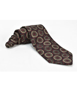 Hickey Freeman &amp; Sons Floral Abstract  Silk Neck Tie made in USA  - $33.78 CAD