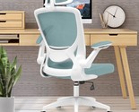 The Kerdom Ergonomic Office Chair, Available In Light Blue, Features A - $233.97