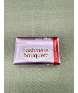 Vintage Cashmere Bouquet Bar Soap – Pink Bath Size NOS Made in USA. Vani... - €20,25 EUR