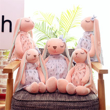 Bunny Rabbit Plush Toys Stuffed Animal Doll Kids Baby Birthday  - £11.87 GBP+