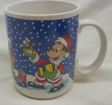 Walt Disney MICKEY MOUSE SANTA &amp; PLUTO RUDOLPH Christmas Cheer Holiday M... - $18.32