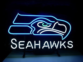 Brand New Football Seattle Seahawks NFL Beer Neon Sign 16&quot;x 14&quot; [High Quality] - £109.48 GBP