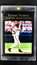 2002 Fleer Barry Bonds Career Highlights 3 Barry Bonds Coming Home Inser... - $1.69