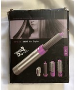 5 in 1 Hot Air Styler Professional Ionic 1000w Ceramic Detachable Volumizer - $54.79 CAD