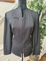 VTG Platinum by Dorothy Schoelen Long Sleeve Full Zip Front Casual jacket L - £43.96 GBP