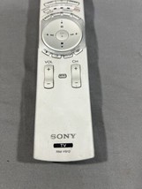 Genuine Sony TV Metal Remote # RM-Y912 - £7.76 GBP