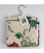 Bags &amp; Baggage Hanging Toiletry Bag Floral Print Folding Travel USA Quil... - $40.46 CAD