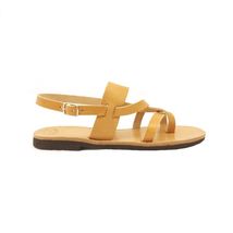 Sandales à lanières en cuir pour hommes faites à la main pour lui en gra... - $52.60