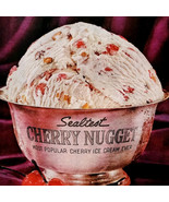 1961 Sealtest Cherry Nugget Ice Cream Advertisement Dairy Dessert DWII32 - $41.01 CAD