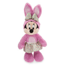 Disney Store Minnie Mouse Easter Bunny Plush Toy Pink 2018 - $49.95