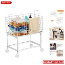 Durable Scratch Resistant 80L Laundry Trolley with Handle - 23.6 x 15.75... - $107.86