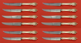 Monticello by Lunt Sterling Silver Steak Knife Custom Set 12 pcs 8 1/2" - $2,137.41