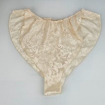 Vintage Victoria&#39;s Secret Gold Label Satin Tap Panties Flutter Shorts Bottoms M - £27.65 GBP