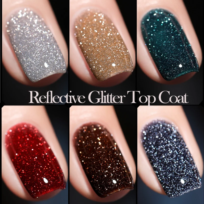 Lective glitter nail gel polish effect sparkling soak off gel sa permanent for manicure thumb200