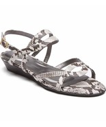 Size 6.5M, Rockport Womens Zandra Slingback Flat Sandals, Black/white Ne... - $20.97