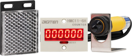 DIGITEN 0-999999 12-24VDC Digital LED Counter +Photoelectric Switch Sensor +Refl - £39.11 GBP