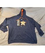 Houston Astros Majestic ThermaBase Hoodie 5XL Navy Blue MLB Authentic Co... - $452.45 MXN