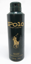 Polo Green Ralph Lauren Deodorizing Body Spray Men About 1/3rd Full - £23.48 GBP