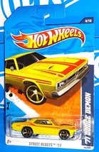 Hot Wheels 2011 Street Beasts #84 &#39;71 Dodge Demon Kmart KDays Pearl Yellow - £4.69 GBP