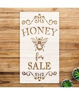 Honey for Sale Stencil Pattern for Wood and Walls, Reusable Mylar Templa... - $21.43 CAD+