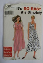 Simplicity It&#39;s So Easy 9581 Misses Dress XS-XL CUT - £4.62 GBP