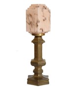 Art Deco Brass Lamp Table Light "VANDERBILT TOWER" Light - $716.02