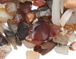 50 gram bag small - medium chips undrilled mixed agates - £5.54 GBP