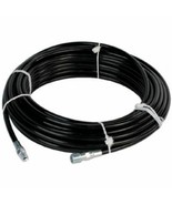 4800 PSI 1/8&quot; X 100&#39; Sewer Jetter Hose Black Thermoplastic Weather Resis... - $199.68 CAD