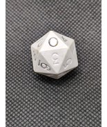 Vintage Gamescience White D20 (0-9) Twice Dice - $633.66 MXN