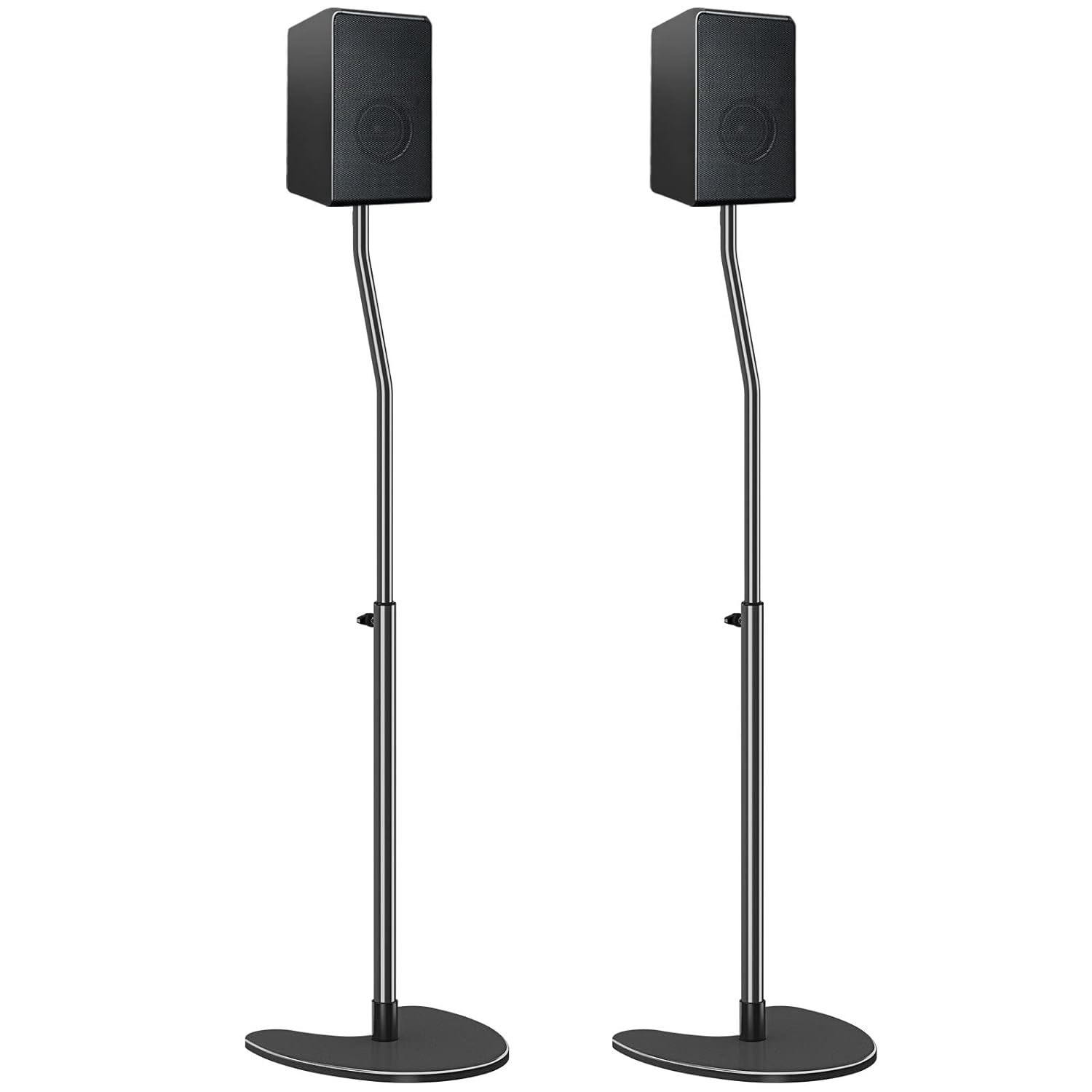 Primary image for Mounting Dream Height Adjustable Speaker Stands Mounts, One Pair Floor Stands, H