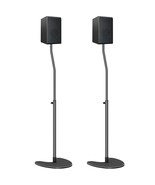 Mounting Dream Height Adjustable Speaker Stands Mounts, One Pair Floor S... - £72.67 GBP