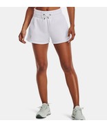 new UNDER ARMOUR women&#39;s UA PLAYBACK FLEECE SHORTS sz L white sport pant... - €20,23 EUR