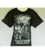 Groot Rocket Raccoon T-Shirt Mens Small Black NEW Marvel Guardians of th... - £14.73 GBP