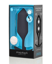 B VIBE SNUG PLUG 6 WEIGHTED ANAL BUTT PLUG - £63.56 GBP