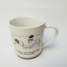 New Yorker Christmas Coffee Mug Restoration Hardware &quot;Stop Avoiding Me. I Know&quot; - £19.68 GBP